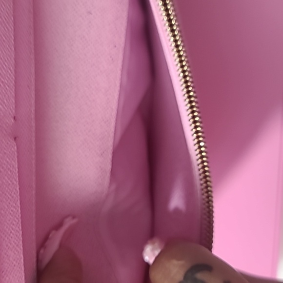 EUC Louis Vuitton x Takashi Murakami White Portefeuille Insolite Monogram Wallet - Picture 6 of 11